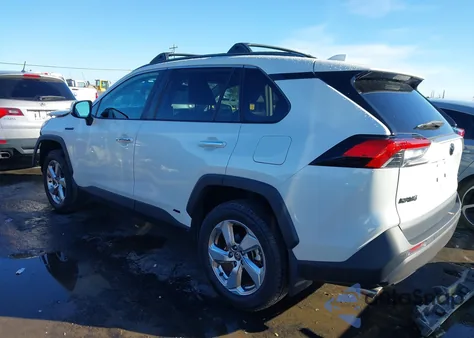 2021 Toyota Rav4 Hybrid Limited from USA, damaged, VIN 4T3D6RFV2MU036636